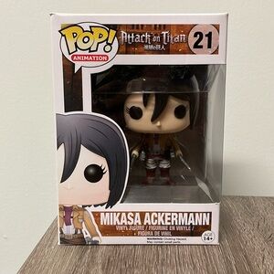 Funko Pop Attack on Titan #21 Mikasa Ackermann